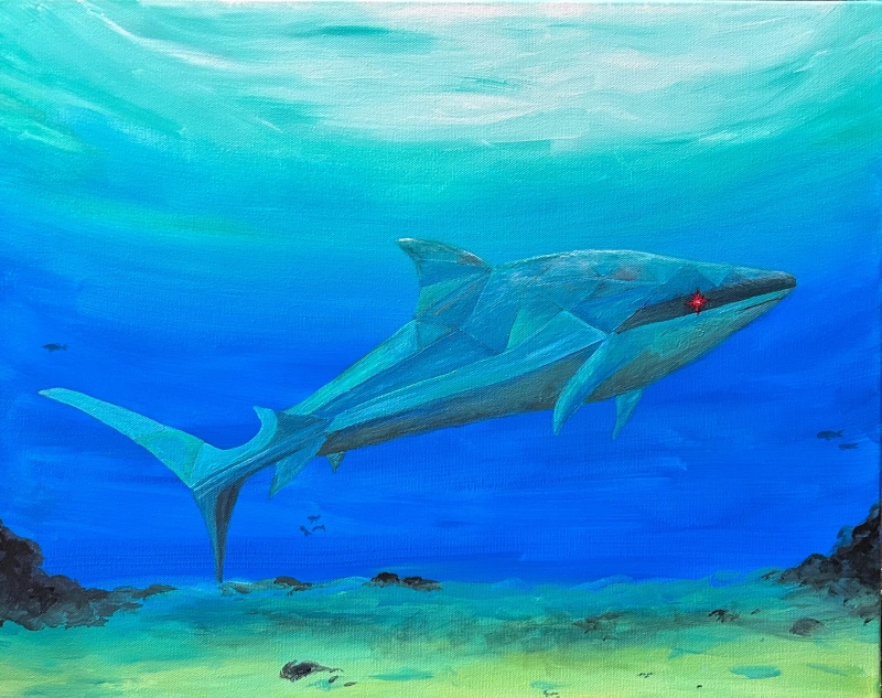 Activated to Hunt by artist Holly Craig